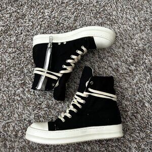 Rick Owens Canvas Ramones